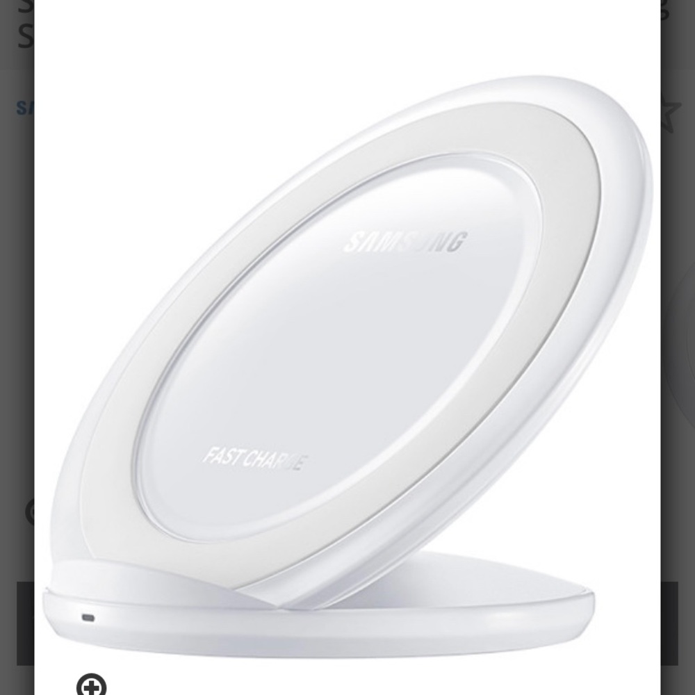 Samsung Fast Charge Wireless Charging Stand (White